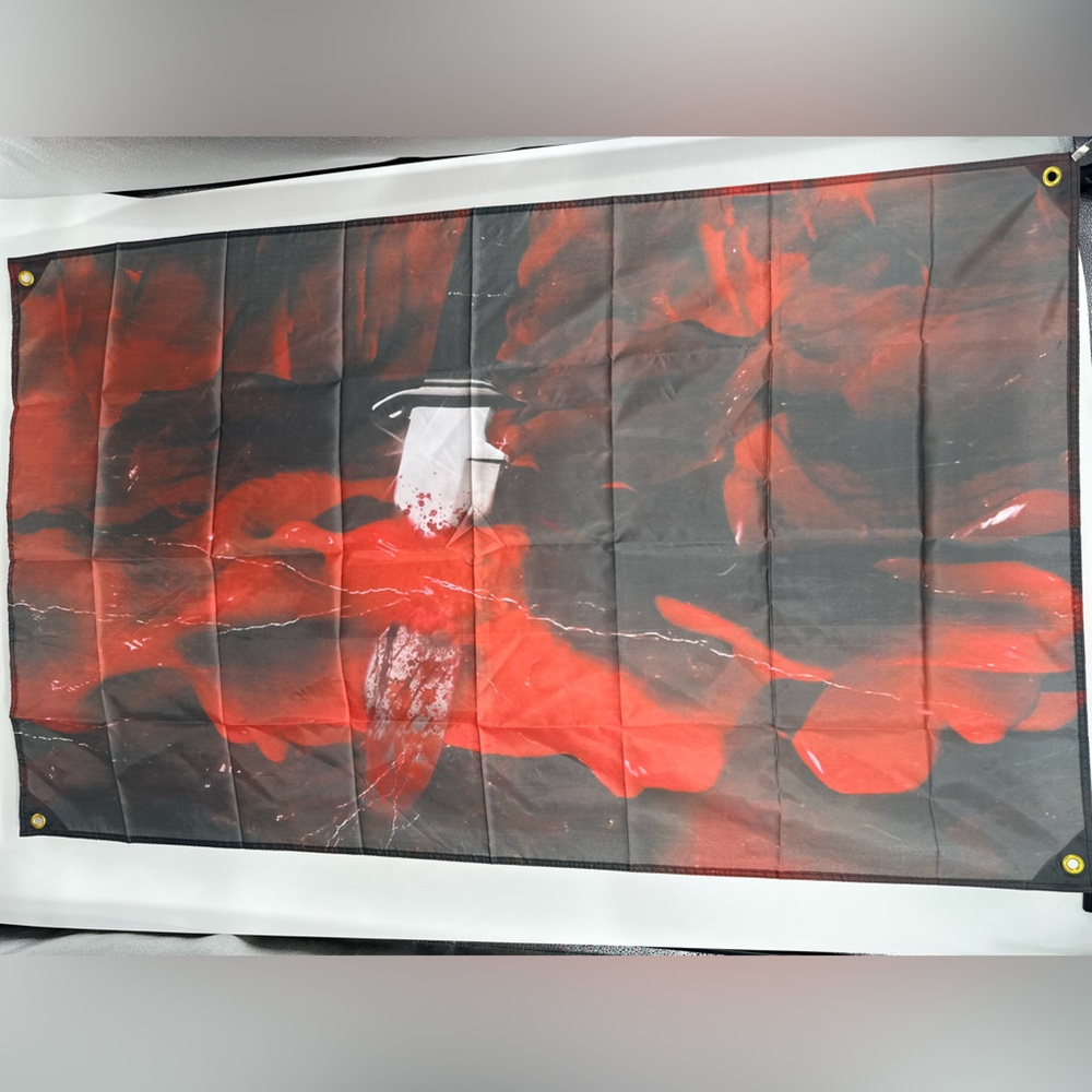 Metro Boomin Tapestry Rap Album Poster Cover 3×5FT With 4 Brass Lock Buckles
